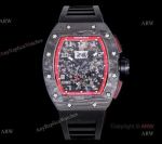 KV Factory Swiss Replica Richard Mille RM 011 Felipe Massa Black Night NTPT Carbon Watch